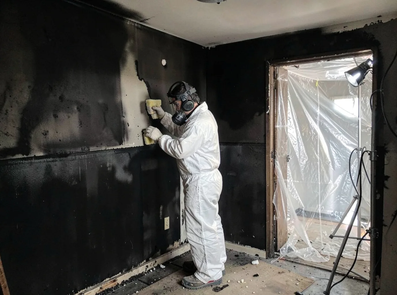 Fire Damage Restoration company in Foster City, MI